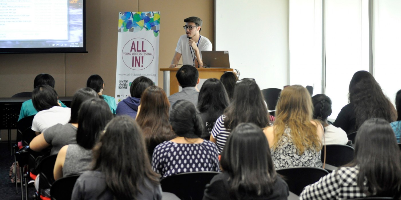 All In! is a platform for collaboration between budding and experienced content creators, with the hope of inspiring the youth to continue to write and enrich the writing community in Singapore and beyond.
