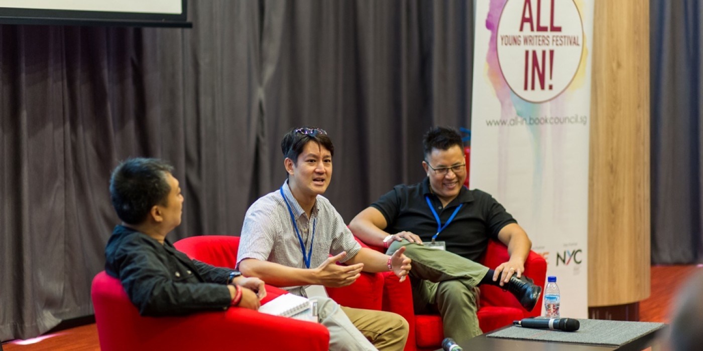 All In! caught multi-awarded director/producers Jason Chan and Christian Lee to talk about the rigors and laurels of the film industry in and around Singapore. (photo by Ben Chia)