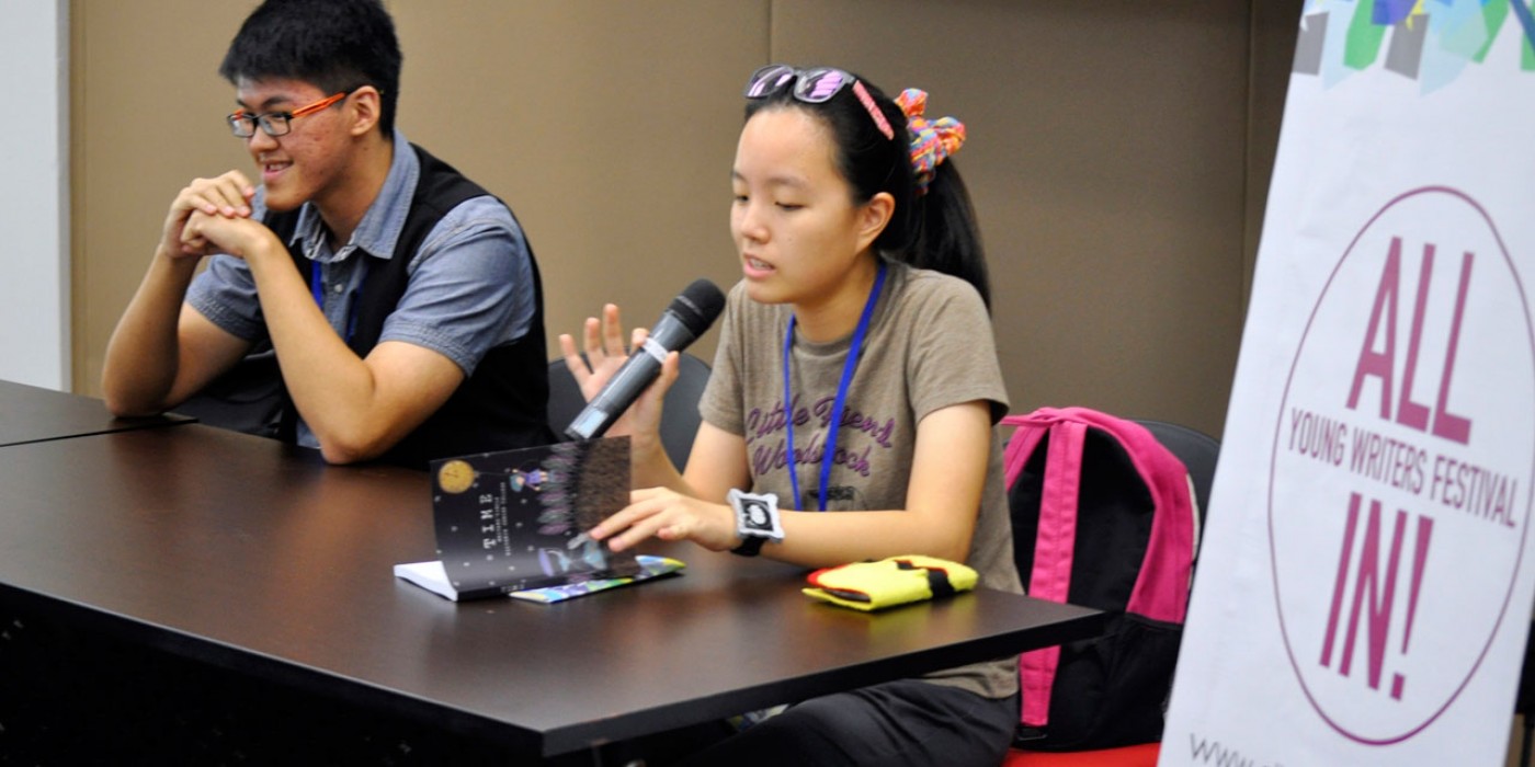 Book Launch by students from Victoria Junior College